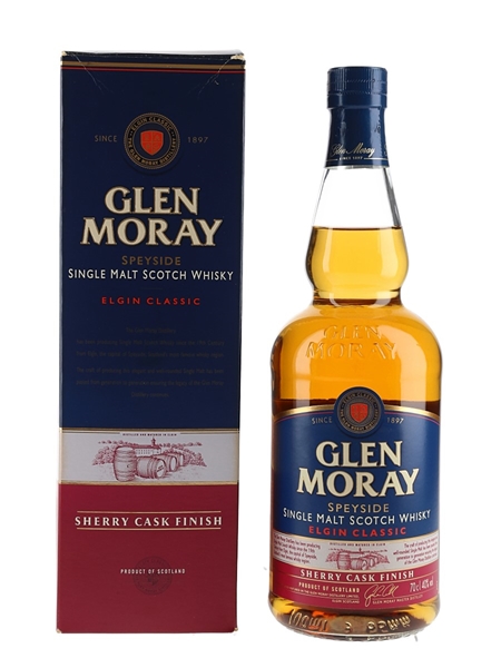 Glen Moray Sherry Cask Finish  70cl / 40%