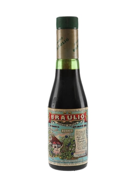 Braulio Amaro Alpino Bottled 1960s-1970s 25cl / 21%