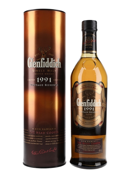 Glenfiddich 1991 Vintage Reserve Don Ramsay 70cl / 40%