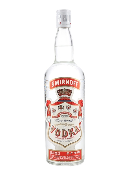 Smirnoff Red Label Bottled 1970s 75.7cl / 37.5%