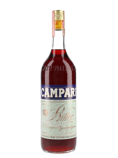 Campari Bitter Bottled 1980s 100cl / 25%