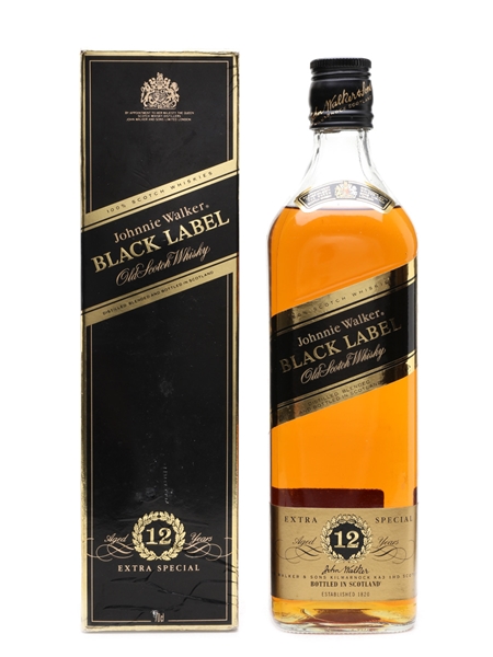 Johnnie Walker Black Label 12 Year Old Bottled 1990s 70cl / 40%