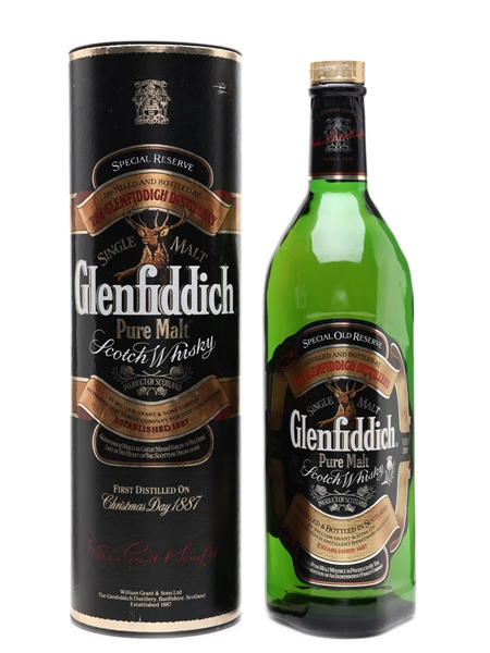 Glenfiddich Special Reserve Pure Malt Bottled 1980s 100cl / 43%