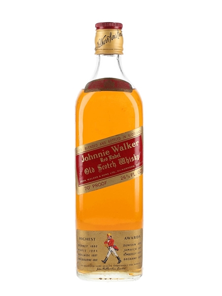 Johnnie Walker Red Label Bottled 1970s 75.7cl / 40%