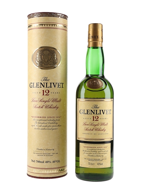 Glenlivet 12 Year Old Bottled 1990s 70cl / 40%