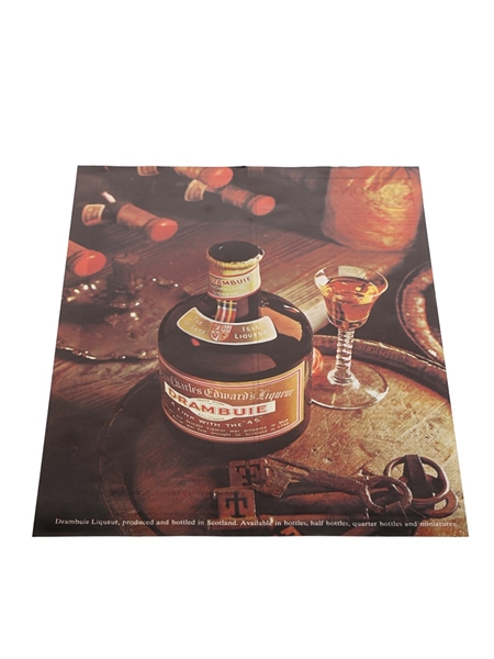 Drambuie Advertisement Print December 1975 22.5cm x 30.5cm