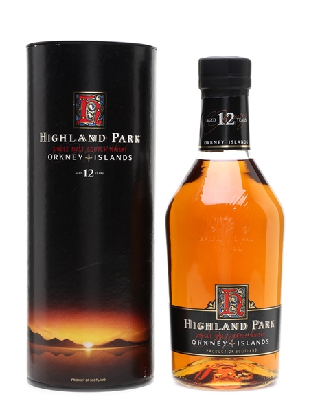 Highland Park 12 Year Old Bottled 1990s 70cl / 40%