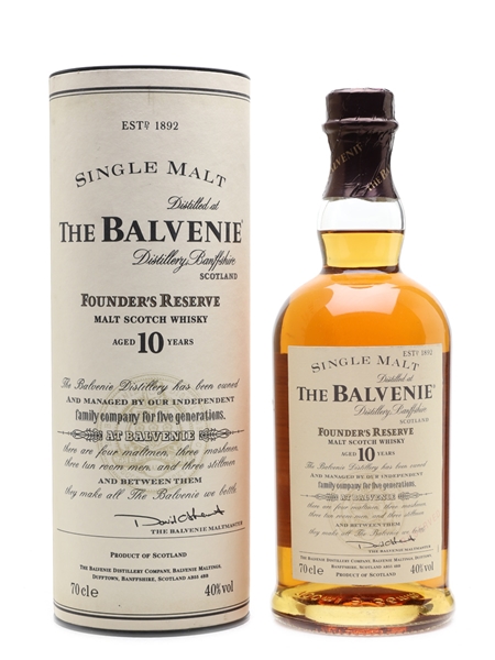 Balvenie 10 Year Old Founder's Reserve  70cl / 40%