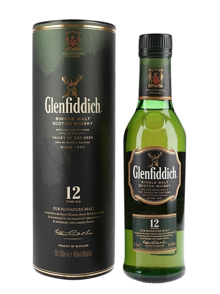 Glenfiddich 12 Year Old Old Presentation 35cl / 40%