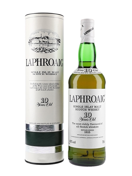 Laphroaig 10 Year Old Bottled 1980s 75cl / 40%