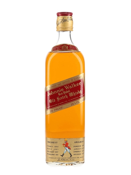 Johnnie Walker Red Label Bottled 1970s 75.7cl / 40%