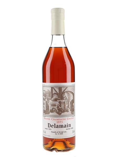 Delamain 1973 Grande Champagne Landed 1974, Bottled 1998 - Howells Of Bristol Ltd 70cl / 40%