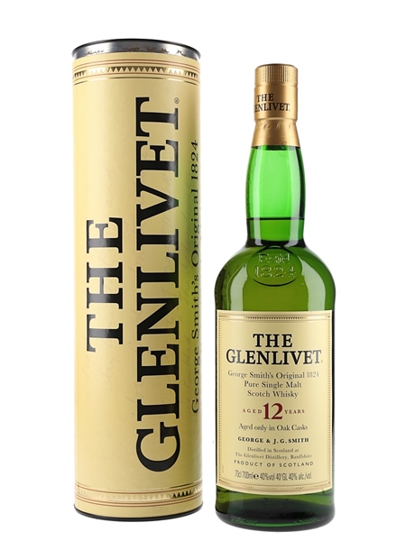 Glenlivet 12 Year Old Old Presentation 70cl / 40%