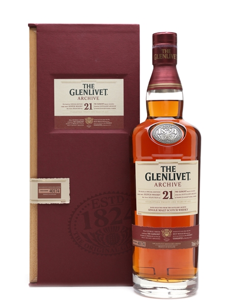 Glenlivet Archive 21 Year Old Batch Number 40174 70cl / 43%