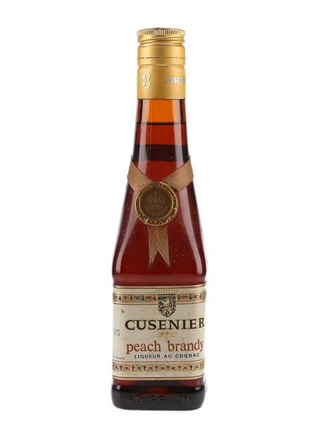 Cusenier Peach Brandy Bottled 1960s-1970s 34cl / 26%