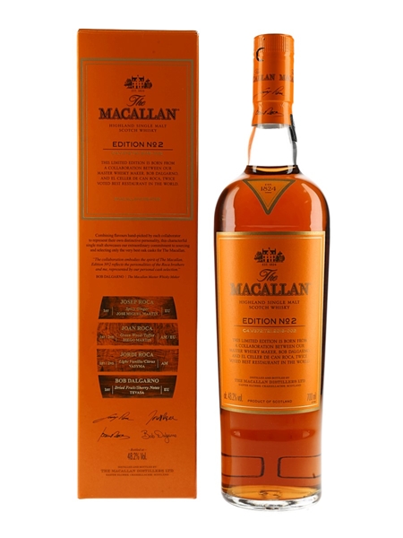 Macallan Edition No.2  70cl / 48.2%