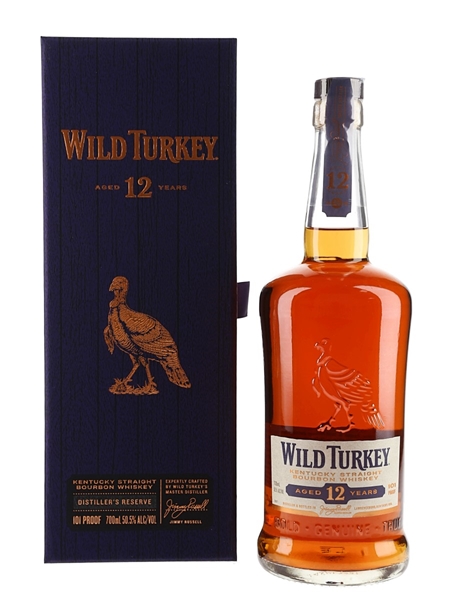 Wild Turkey 12 Year Old Distiller's Reserve Japanese Market 70cl / 50.5%