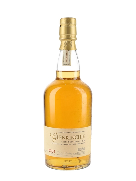 Glenkinchie 12 Year Old Limited Edition Cask Strength 70cl / 58.7%