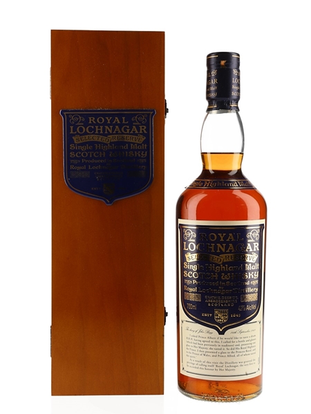 Royal Lochnagar Selected Reserve Bottled 1980s 75cl / 43%