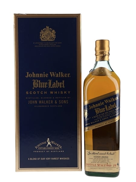 Johnnie Walker Blue Label Bottled 1990s 75cl / 43%