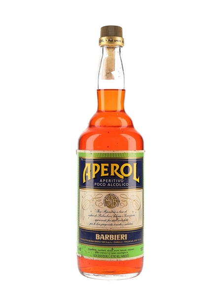 Aperol Barbieri Bottled 1980s 100cl / 11%