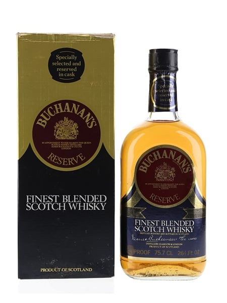 Buchanan's Reserve Bottled 1970s 75.7cl / 40%