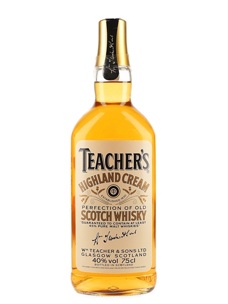 Teacher's Highland Cream Bottled 1980s 75cl / 40%