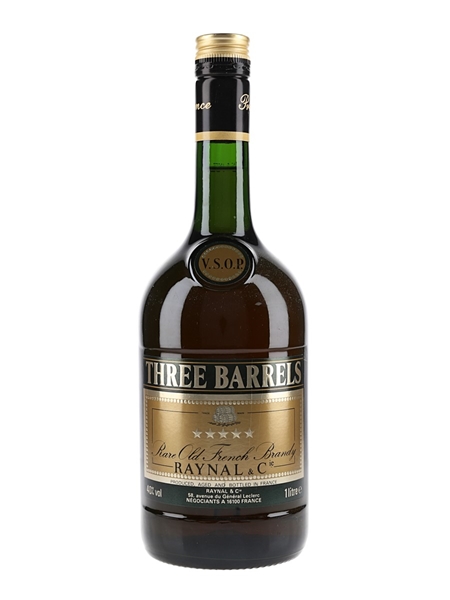 Three Barrels VSOP 5 Star Old Presentation - Duty Free 100cl / 40%