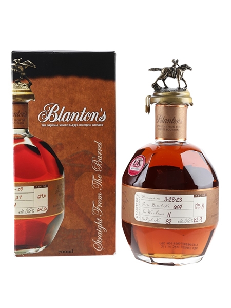 Blanton's Straight From The Barrel No. 604 Bottled 2023 70cl / 62.9%