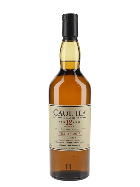 Caol Ila 12 Year Old Feis Ile 2017 70cl / 55.8%