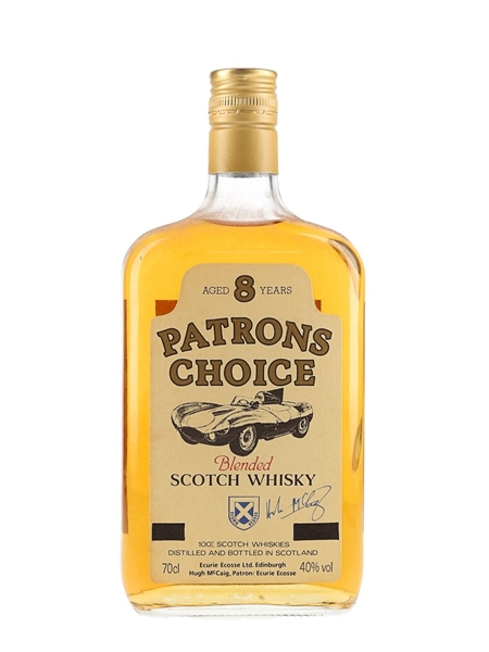 Patrons Choice 8 Year Old Bottled 1990s 70cl / 40%