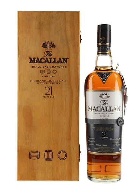 Macallan 21 Year Old Fine Oak Triple Cask Matured 70cl / 43%