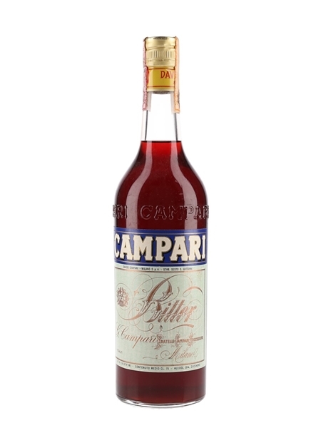 Campari Bitter Bottled 1980s 75cl / 25%