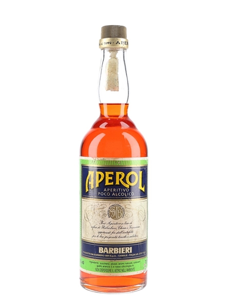 Aperol Barbieri Bottled 1990s 70cl / 11%