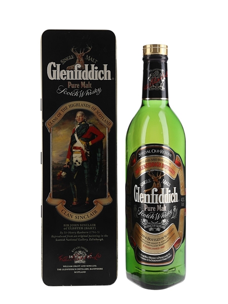 Glenfiddich Special Old Reserve Clans Of The Highlands - Clan Sinclair 70cl / 40%