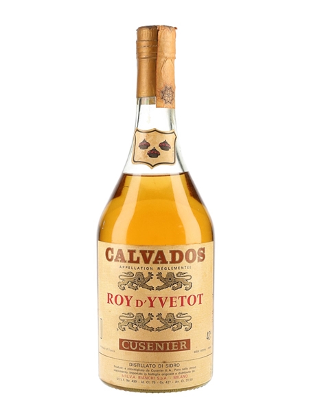 Cusenier 'Roy d'Yvetot' Calvados Bottled 1960s 75cl / 42%