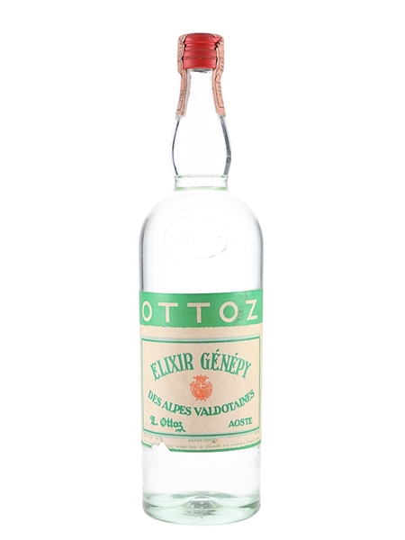 Ottoz Elixir Genepy Bottled 1960s 100cl / 39%