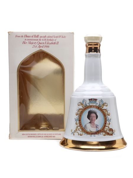 Bell's Decanter Queen Elizabeth II 60th Birthday 75cl / 43%