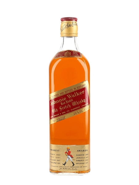 Johnnie Walker Red Label Bottled 1970s 75.7cl / 40%