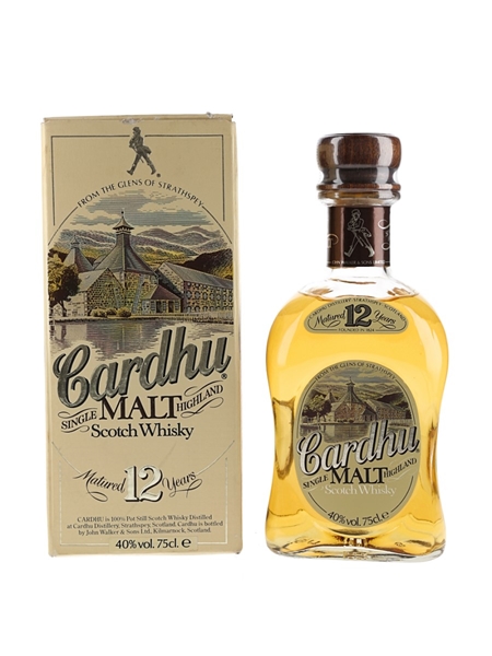 Cardhu 12 Year Old Bottled 1980s 75cl / 40%