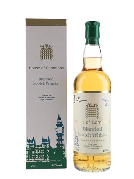 House Of Commons Bottled 2000s - Signed By David Cameron Et Al 70cl / 40%