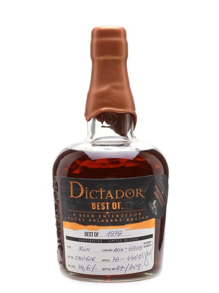 Dictador Best Of 1978 The Nectar 10th Anniversary 70cl / 44.6%