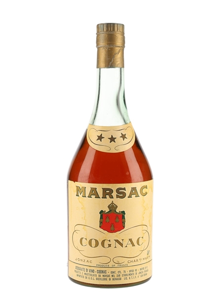 Marsac Cognac Bottled 1970s-1980s 75cl / 40%