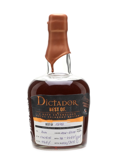 Dictador Best Of 1978 The Nectar 10th Anniversary 70cl / 44.6%