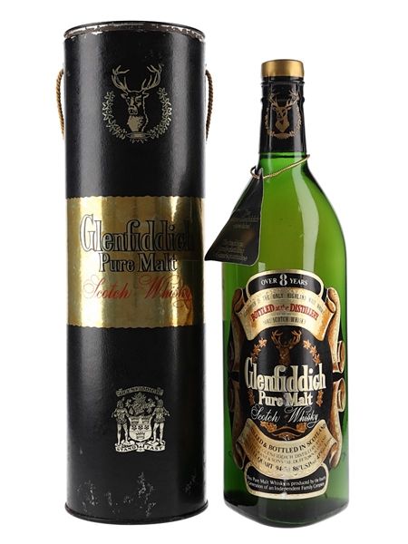 Glenfiddich Pure Malt Bottled 1970s 94.5cl / 43%