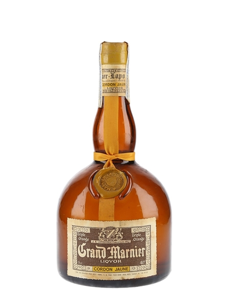 Grand Marnier Cordon Jaune Liqueur Bottled 1970s-1980s - Spain 75cl / 40%