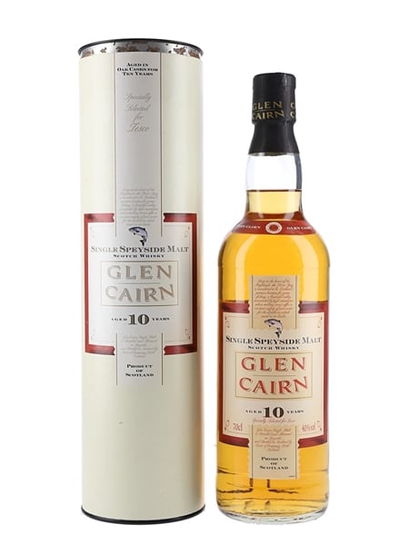 Glen Cairn 10 Year Old Bottled 1990s - Tesco 70cl / 40%