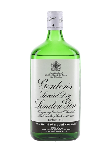 Gordon's Special Dry London Gin Bottled 1980s 75cl / 40%