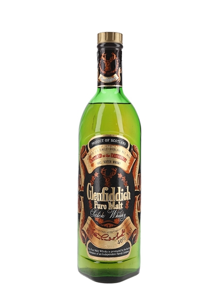 Glenfiddich Pure Malt Bottled 1980s 75cl / 40%