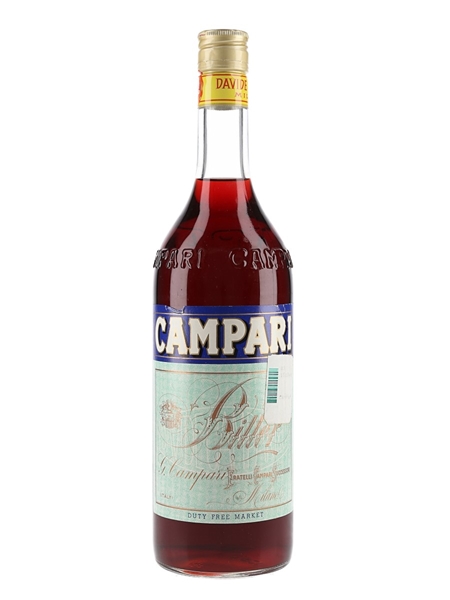 Campari Bitter Bottled 1980s-1990s - Duty Free 92cl